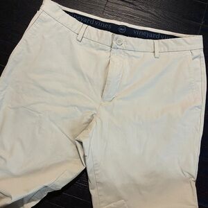 Vineyard Vines Martha's Vineyard Men's Pants 38x 31.5 (Actual) Lt Beige Chino